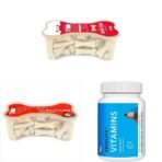 Drools Absolute Milk Bone Jar, Dog Treats - 40 Pieces (600 g) & Absolute Calcium Bone Jar, Dog Treats - 40 Pieces (600g) & Absolute Vitamin Tablet- Dog Supplement, 50 Pieces - Fast UK Delivery