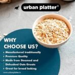 Urban Platter Rolled Oats, 500g (Whole-Grain Oats | High in Fiber and Protein | Breakfast Cereal I Old-Fashioned Oats) - Fast UK Delivery - Image 6