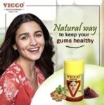 VICCO Vajradanti Powder (100Gm) With Vajradanti Paste Regular Flavour (150Gm) Combo Pack - Relieves, Massage, Gingivitis, Bad Breath - Fast UK Delivery - Image 3