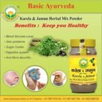 Basic Ayurveda Karela & Jamun Herbal Mix Powder | Ayurvedic Supplements For Hepls Blood Sugar, Weight Management & Immune Support | Enhance Your Health - 200G (Pack Of 2) - Fast UK Delivery - Image 7