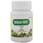 Charak Pharma Regulax Forte Tablet For Constipation | Herbal Laxative For Bowel Movement and Gastric - 40 Tablets (Pack of 3) - Fast UK Delivery