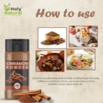Holy Natural - The Wonder of World Pure And Natural Cinnamon (Dalcheeni) Powder - 85 Gm - Fast UK Delivery - Image 6
