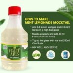 Dhampure Speciality Mint Lemonade, 600Ml (2 X 300Ml) | Mocktail Syrup, Bar Mocktails, Cocktails Syrup - Fast UK Delivery - Image 7
