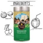 Karma Kettle Travancore - Black Tea with Kokum and Coconut -Loose Leaf in Tin, 75 gm - Fast UK Delivery - Image 7