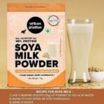Urban Platter SOYA Milk Powder, 1Kg [Plant-Based / Milk Alternative, Non-GMO & 49% Protein] - Fast UK Delivery - Image 7