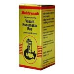 Baidyanath Asli Ayurved Vasant Kusumakar Ras with Gold, Silver and Pearl - 30 Tablet - Fast UK Delivery