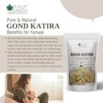 Bliss of Earth Gond Katira Pure Organic Edible Gum Tragacanth Gum Gond for Laddu Making & Sweets (200Gm) - Fast UK Delivery - Image 5