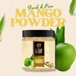 OOSH Amchur Powder 150g Jar/Dry Mango Powder | Cooking Essential | Kitchen Essential | Amchoor Powder | Khatai Powder (150grams Jar Packing) - Fast UK Delivery - Image 3