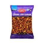 Haldiram's Chana Jor Garam | Namkeen | Spicy Chickpeas with Other Snack Ingredients | Contains No MSG | Zero Cholesterol, Trans Fat & Sugar | Spicy in Taste |150 g - Fast UK Delivery - Image 2