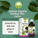 BASIC AYURVEDA Jamun Karela Herbal Mix Juice 1L Helps Control Blood Sugar Level and Lower Bad Cholesterol - Fast UK Delivery - Image 5