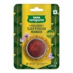 Tata Sampann Golden Saffron, 1g, Natural Aroma & Colour, Pure Kesar, ISO 3632 Tested - Fast UK Delivery - Image 2