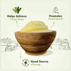 Jivika Pure Natural Bilona Cow Ghee | Hand Churned Grass Fed Cows | 100% Pure and Natural | Desi Ghee | Highly Nutritious | Helps Keep Your Heart Healthy | Boost Immunity & Energy | Lab Tested | 1 Litre Pet Jar - Fast Shipping to USA & Canada - Image 4