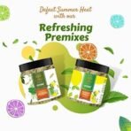 OOSH Jaljeera & Shikanji Premixes | Refreshing Summer Drink | Instant Drink Premixes (1 kg (500g x 2)) - Fast UK Delivery - Image 3
