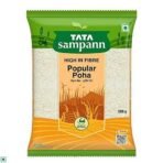 Tata Sampann, High in Fibre Popular Poha(Thick), 500g - Fast UK Delivery - Image 2