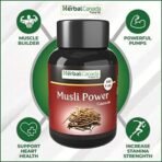 Herbal Canada Musli Power Capsule (60 Capsule) Supports Immunity, Improves Strength, Provides Energy Level.Improves Strength, Stamina & Enhanced Long Time Performance - Fast UK Delivery - Image 3