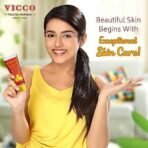 Vicco Turmeric Skin Cream | 100% Natural Ayurvedic Relief with Turmeric & Sandalwood Oil for Glowing, Even-Toned Skin | Suitable for All Skin Types [70gm Each | Pack of 4] - Image 3