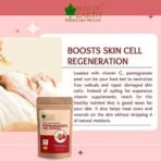 Bliss of Earth Pomegranate Peel Powder 453GM Organic Herbal For Face - Image 5