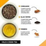 TEACURRY Cough Tea (1 Month Pack, 30 Tea Bags) - Helps with Sore Throat, Congestion, Runny Nose - Cough and Cold Tea | 100% Natural Herbal Tea for Immunity - Fast Shipping to USA & Canada - Image 5