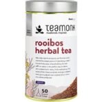 Teamonk Rooibos Caffeine Free Herbal Infusion Tea Box - 50 Biodegradable Pyramid Tea Bags. Rich in Antioxidants. Helps to Lose Weight Fast. - Fast Shipping to USA & Canada - Image 2