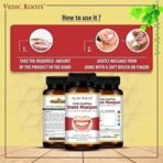 Vedic Roots Herbal Dant Manjan/Tooth Powder|Tooth Pain Gum Bleeding Relief|Bacteria Cavity & Sensitivity Relief|Yellowness Stain Mouth Smell Remover/Freshen Breath - 70 GM - Fast UK Delivery - Image 4