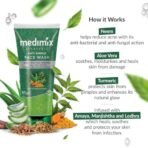 Medimix Ayurvedic Anti Pimple Face Wash 100ml (Combo pack of 2) | With Neem, Aloe Vera, and Turmeric | Helps reduce & prevent pimples | Natural | Herbal | Paraben-free | Soap-free | SLES-Free - Fast UK Delivery - Image 5