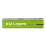 Kerala Ayurveda KM Lepam - 20 g | Headache Relief Balm | Ayurvedic Balm for Headache | Herbal Pain Balm | 100% Ayurvedic | With Sallaki, Aloe Vera, Kapoora, Original Beeswax | 20g - Fast UK Delivery