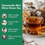 Tea Treasure Chamomile Green Tea 100gm | Chamomile Flower Tea - 100 Gram (100 Cups) | Prime Saving Days | Pure Whole Flower Buds of Chamomile | Sleep Tea | Herbal Tea Caffeine Free Calming Tisane Soothing Tea | Pet Jar - Fast UK Delivery - Image 5