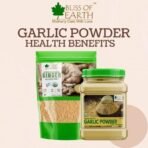 Bliss of Earth Garlic Powder 500gm Naturally Organic Dried For Cooking - Fast UK Delivery - Image 4