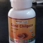 Herbal Canada Gond Chilgoza (60g) WITH FREE BD GASTREAT KHATTA MEEETHA CHUAN - Fast UK Delivery