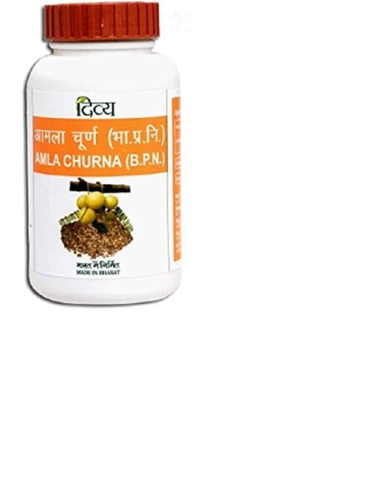 uk51T7fqBYe9L.jpg Patanjali Divya Amla Churna, 100Gm - Fast UK Delivery - Image 1