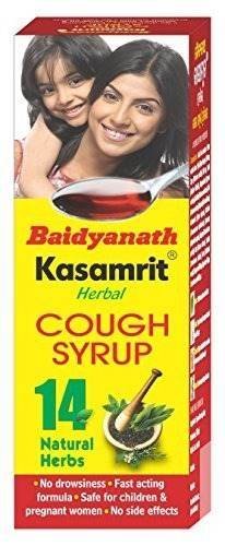 uk51TMqJY0C2L-1.jpg Baidyanath Kasamrit - Herbal Cough Syrup - 100 ml - Fast UK Delivery - Image 1