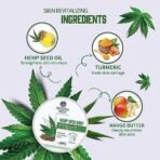 Aimil Ayouthveda Hemp Seed Body Yogurt for All Skin Types | Light Weighted & Quick Absorbing moisturiser | Non-greasy Formula | Keeps Skin Hydrated & Nourished | Long lasting Hydration (200g) - Image 5