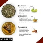 Teacurry Fat Burn Tea (30 Tea bags 1 Month Pack) - Helps to Manage Fat, Get Toned & Slimmer Body | Natural Herbal Tea - Fast Shipping to USA & Canada - Image 4