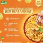 Tata Sampann Yumside Cheesy Instant Pasta with Corn, 285g, Ready to Eat Food, Ready in 60 secs, NO Added Artificial Colours & Flavours, Pack of 1 - Fast UK Delivery - Image 3