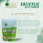 Bliss of Earth Salicylic Acid Powder Great for Making Skin Care Products Cleanser, Moisturizer, Anti Aging Serum, Body Wash & DIY Products 113gm - Image 5
