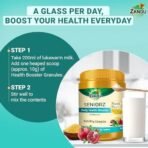 Zandu Seniorz Daily Health Booster Drink, 500G, Helps Boost Energy, Strengthen Immunity & Improve Digestion| 100% Ayurvedic & Natural Health Drink, Enriched with Moong Protein - Fast UK Delivery - Image 7