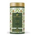 Octavius Tulsi Chamomile Fennel Green Tea Loose Leaf- 75 Gms (35 Cups) Immunity Boost and Soothing Sleep tea | All Natural Blend | No artificial flavors | Refreshing, Floral & Soothing Taste - Fast UK Delivery