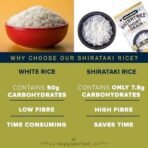 Urban Platter Shirataki Short-Grain Rice, 220g [Ultra Low-carb, Low-Calorie, Keto-Friendly, Fat-Free, Gluten-Free Alternative to Rice] - Fast UK Delivery - Image 5