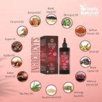 Holy Natural Onion Black Seed Hair Oil - 250 ml | Hair Growth & Hair Fall Control l Supports Long, Lustrous & Shiny Hair - Fast UK Delivery - Image 4