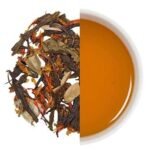 Karma Kettle Gulmarg Kashmiri Kahwa Green Loose Aromatherapy Natural Detox Tea Leaf with Almonds, Saffron, Apricots, Spices, 50 g - Fast UK Delivery