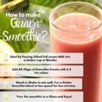 Heera Ayurvedic Research Foundation Guava Smoothie | Guava Smoothie mix | 300gms | 8 servings - Fast Shipping to USA - Image 7