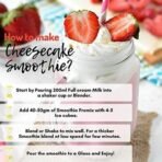 Heera Ayurvedic Research Foundation Cheesecake Smoothie | Cheesecake Smoothie mix | 300gms | 8 servings - Fast Shipping to USA - Image 7