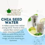Bliss of Earth Raw Chia Seeds For Weight Loss, Raw Super Food With Omega & Fiber 600gm - Fast UK Delivery - Image 6