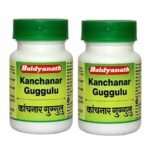 Baidyanath Asli Ayurved Kanchanar Guggulu 80 Tablets | Ayurvedic formulation For Thyroid Problems | (Pack of 2) - Fast UK Delivery