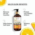 Vedic Roots Khadi Natural Vitamin C Face Wash | Skin Brightening, Oil Control, Dark Spots Remover | Anti Tan Sunburn Protection herbal Face Cleanser - 300 ML X 2 - Fast UK Delivery - Image 3