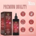 Holy Natural Onion Black Seed Hair Oil - 250 ml | Hair Growth & Hair Fall Control l Supports Long, Lustrous & Shiny Hair - Fast UK Delivery - Image 6