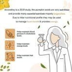 Neuherbs Raw Unroasted Pumpkin Seeds For Immunity Booster | Superfood Seeds For Eating | Fibre Rich Dry Seeds - 1 kg - Fast UK Delivery - Image 5