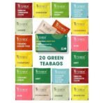 Teabox Darjeeling Green Tea Sampler Bags 20 Tea Bags (2pcs X 10 flavors) | 100% Natural | 0% Bitterness | Immunity Boosting Sampler Pack | From The Himalayas - Fast UK Delivery - Image 2