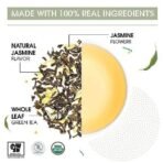 Teabox Jasmine Green Tea 50 Teabags | Sourced From Madurai | For Calm Mind and Relaxation | Made with 100% Whole Leaf, Natural Jasmine Flowers & Natural Flavors - Fast UK Delivery - Image 4