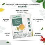 Neuherbs Green Coffee Premix | Coffee Beans Extract With Chlorogenic Acid | For Weight Management | Easy to carry & consume 30 Sachet (Lemon Flavoured) - Fast UK Delivery - Image 4
